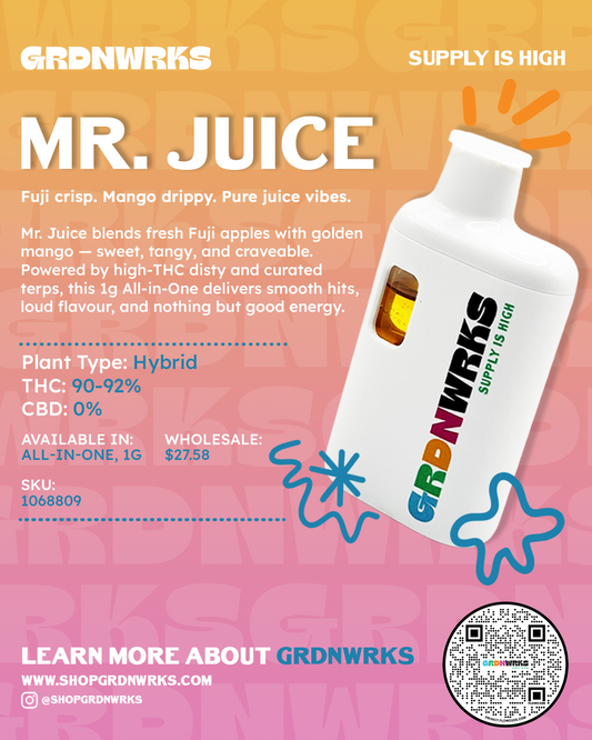 Mr.Juice 1g Disposable Vape Pen